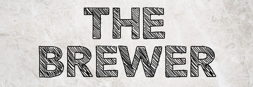 The Brewer Schriftzug